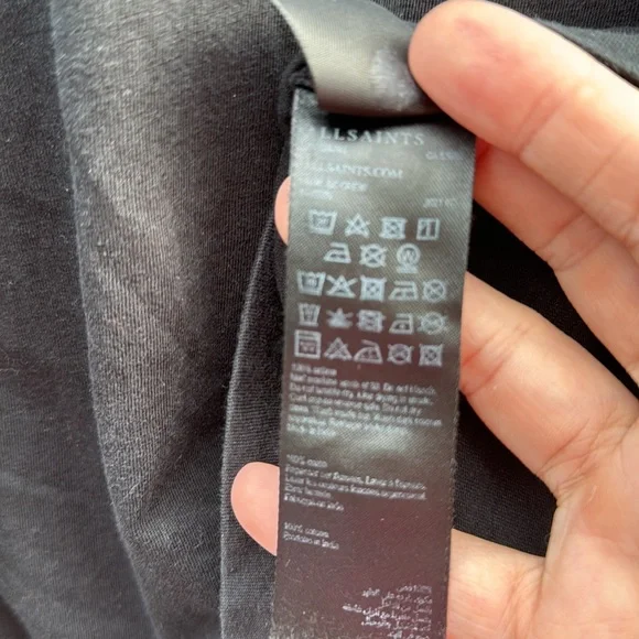 All Saints | Mens Short Sleeve Crewneck Shirt size Small - Picture 5 of 6